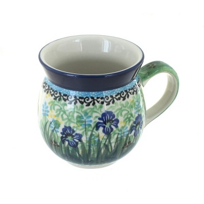 Blue Rose Polish Pottery Teresa Bubble Mug