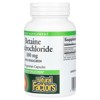 Natural Factors Betaine Hydrochloride with Fenugreek, 500 mg, 90 Vegetarian Capsules - 3 of 3