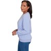 Alfred Dunner Women's Embellished Neckline Anti-Pill Sweater - 4 of 4