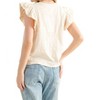 Women's Going Astray Ruffle Sleeve Tee - And The Why - 3 of 3