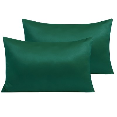 2 Pack Satin Zippered Pillowcases for Hair and Skin - NTBAY