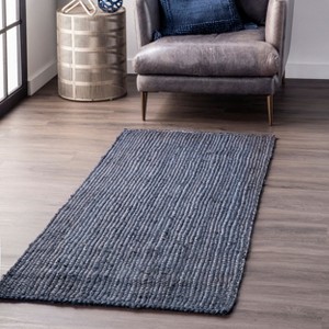 Nuloom Hand Woven Farmhouse Jute Indoor Area Rug - 1 of 4