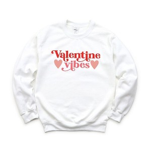 Simply Sage Market Women's Graphic Sweatshirt Valentine Vibes - 1 of 4