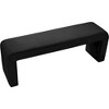 Meridian Furniture,Minimalist Velvet Bench - 3 of 4