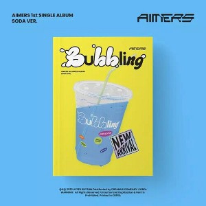 1st Single (Bubbling) (Soda Ver.) - Photo Book, Lyrics Post Card, Sticker, Photo Card, Unit Photo Card, Photo Card Envelope, Free Drink Coupon, Mini - 1 of 1