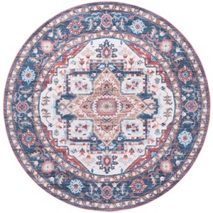 Martha Stewart Traditional MSRW113 Machine Washable Skid Resistant Power Loomed Indoor Rugs - 1 of 4