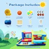 Dexmalle 7 in 1 Inflatable Bounce House Slide Jumping Castle with Tunnels Ball Pit & Blower - 4 of 4