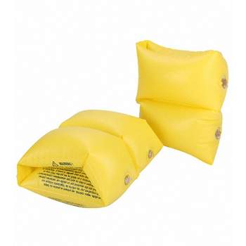 Swimline 2pc Inflatable Children's Swimming Pool Arm Floats - Yellow