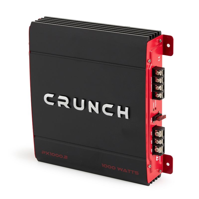 Crunch 2 Channel 1000 Watt Amp Car Audio Stereo Amplifier | PX-1000.2 (3 Pack), 4 of 7