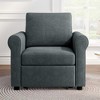 LOVMOR 3-in-1 Sofa Bed Chair, Convertible Sleeper Chair Bed,Adjust Backrest Into a Sofa,Lounger Chair,Single Bed,Modern Chair Bed Sleeper for Adults - 3 of 4