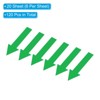 Unique Bargains PVC Waterproof Removable Self-Adhesive Wall Marking Arrow Stickers - 3 of 4