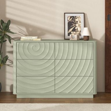 target green dresser 47