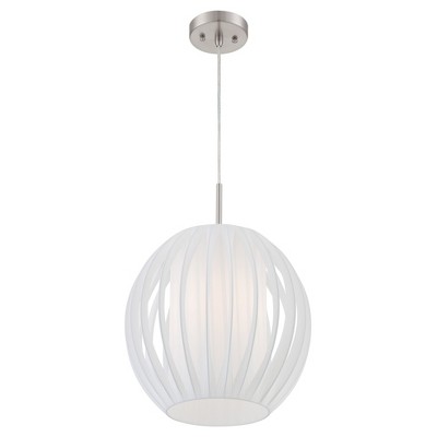 Ceiling Lights Deion Pendant - Polished Steel - Lite Source