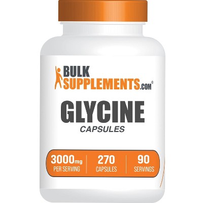 BulkSupplements Glycine Capsules