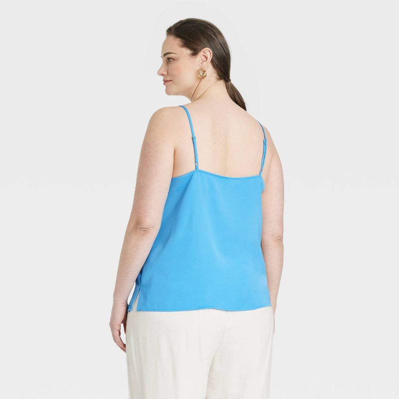 Women's Matte Satin Essential Cami - A New Day™, 3 of 11