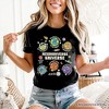 Neurodiverse Universe Autism Space T-Shirt, Colorful Autism Awareness Education Tee | OrnamentallyYou - 4 of 4