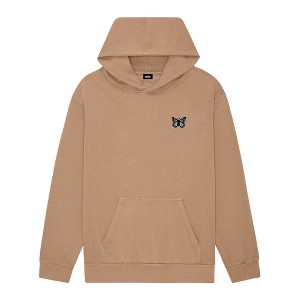 Dalix Butterfly Embroidery Relaxed Hoodie Soft Fleece Sweatshirt Fit Lounge Womens - 1 of 4