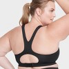 Women's Sculpt High Support Embossed Sports Bra - All In Motion™ Black XXL