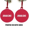 Minnesota State University Moorhead Secondary Logo Aluminum Holiday Christmas Tree Ornament - 2 of 4