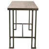 NicBex Dining Table Rectangular Kitchen Table Industrial Counter Table for Dining Room - 2 of 3