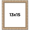 PosterPalooza | 13x15 Modern Bamboo Picture Frame, UV Acrylic, 5 Finishes - 2 of 4