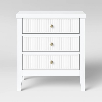 White 3 on sale drawer nightstands