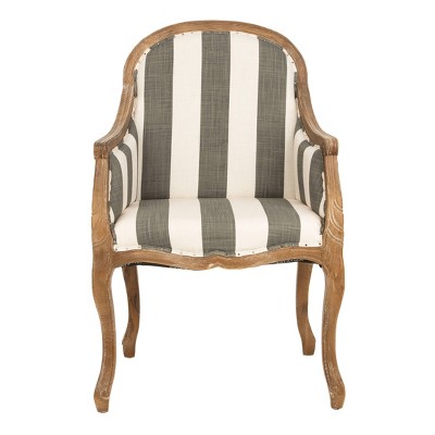 Esther Armchair Gray/White - Safavieh