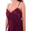 ADR Women's Satin Pajamas, Cami Top Pj Set with Sleep Mask - 3 of 3