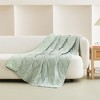 Cozy Bliss Dual-Sided Lightweight Cooling Blanket, Breathable Throw Blanket for Hot Sleepers - 3 of 4