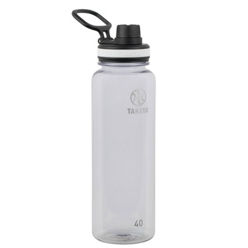 Takeya Tritan Spout Lid Water Bottle - Clear, 40 oz - Fry's Food