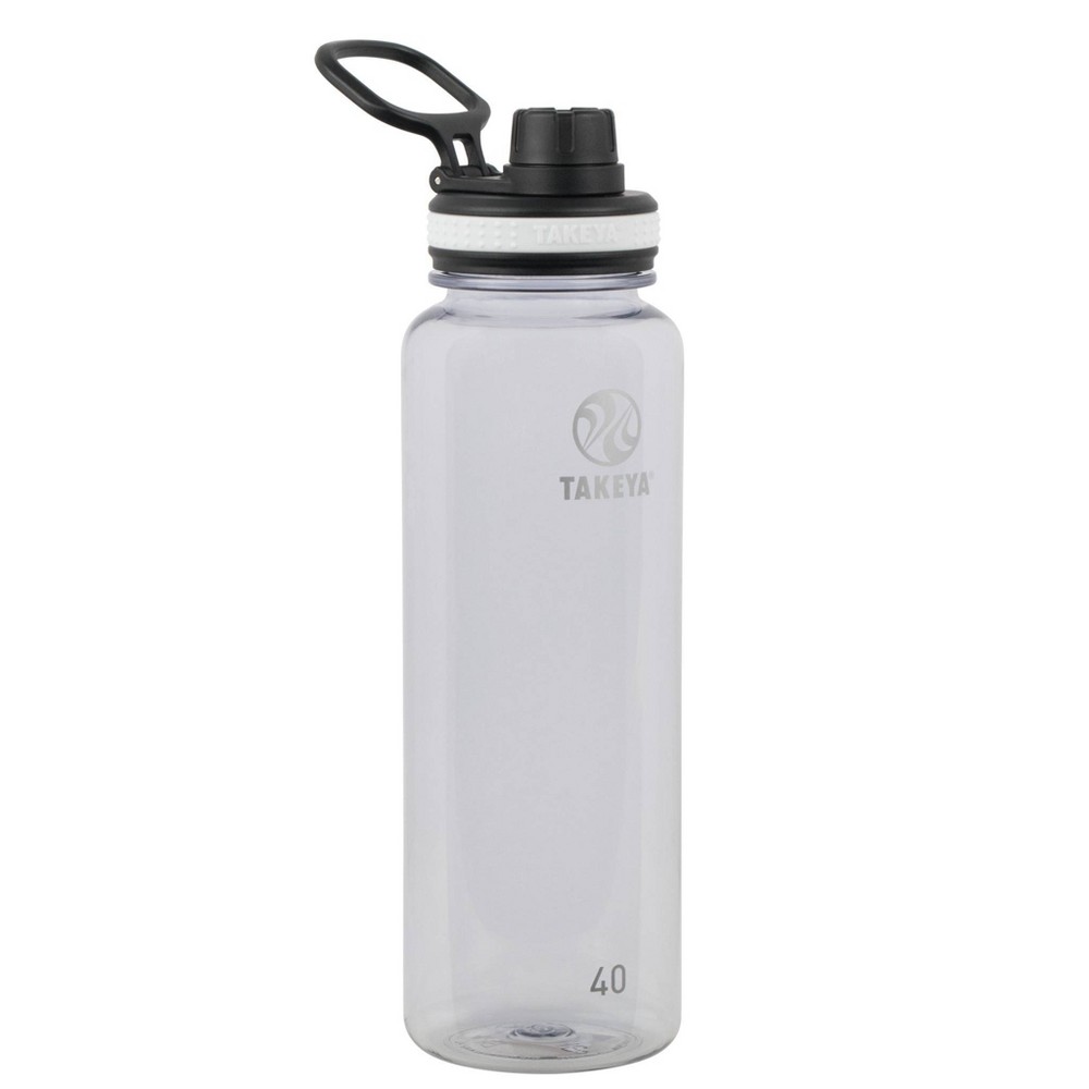 Photos - Glass Takeya 40oz Tritan Water Bottle with Spout Lid - Clear