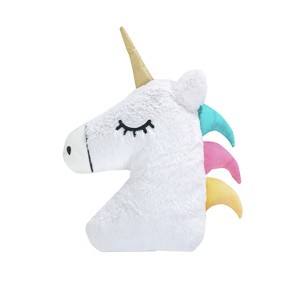 Chantal Unicorn Shaped Decorative Pillow - Arte Boema - 1 of 3