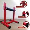 Bulgarian Split Squat Stand, Adjustable Single Leg Squat Stand, 11 Adjustable Roller Height Lower Body Gym Equipment - 4 of 4