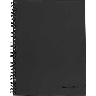 Cambridge Spiral Subject Action Planner Notebook 1ct (Colors May Vary)
