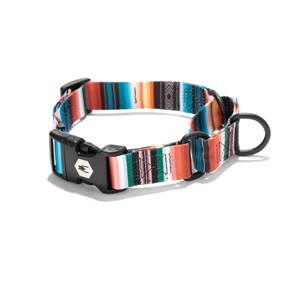 Wolfgang Man & Beast Premium Martingale Dog Collar for Small Medium Large Dogs, Made in USA, LostArt Print - 1 of 4