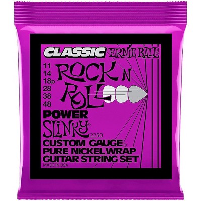 Ernie Ball 2250 Classic Pure Nickel Power Slinky Electric Guitar Strings