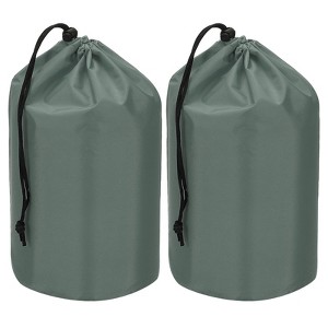 Unique Bargains Camping Hiking Travel Waterproof Portable Tent Sleeping Bag Stuff Sacks 2 Pcs - 1 of 4