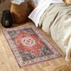 Boho Rugs for Living Room,Short Pile Area Carpets Washable Large Rugs for Bedroom Modern Vintage Classic Lounge Rug - 3 of 4
