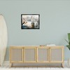 Stupell Industries Pelicans Perched Cloudy Horizon Floating Frame Canvas Art - 3 of 4