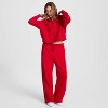 Champion Women's High-Rise Fleece Wide Leg Sweatpants - 3 of 4