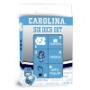 MasterPieces Officially Licensed NCAA UNC Tar Heels - 6 Piece D6 Gaming Dice Set Ages 6 and Up - 2 of 3