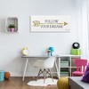 Stupell Industries Follow Your Dreams with Arrow, 48" x 20" - 2 of 4