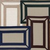 Colonial Mills Afra Braided Rug, Navy 42"x66", Rectangle Shape - 3 of 4