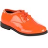 HalloweenCostumes.com Child Orange Shiny Tuxedo Shoe | Kid's Costume Shoes - 2 of 2