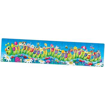 The Learning Journey Long & Tall Puzzles ABC Caterpillar (50+ pieces)