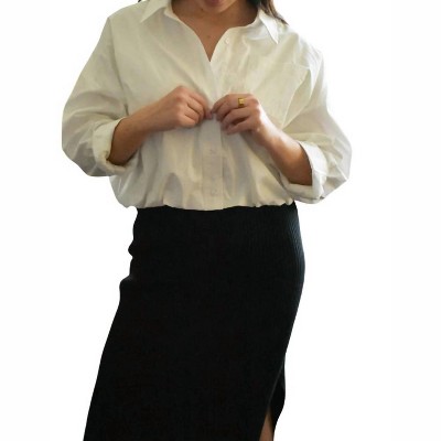 Women's Anna Cropped Button Down - falcon park