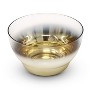 Classic Touch Set of 6 Dessert Bowls with Gold Ombre Design, 4"D - image 2 of 3