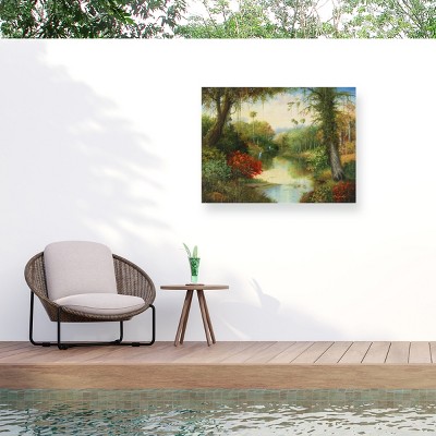 David Martin Florida Everglades 1 Outdoor Canvas Art