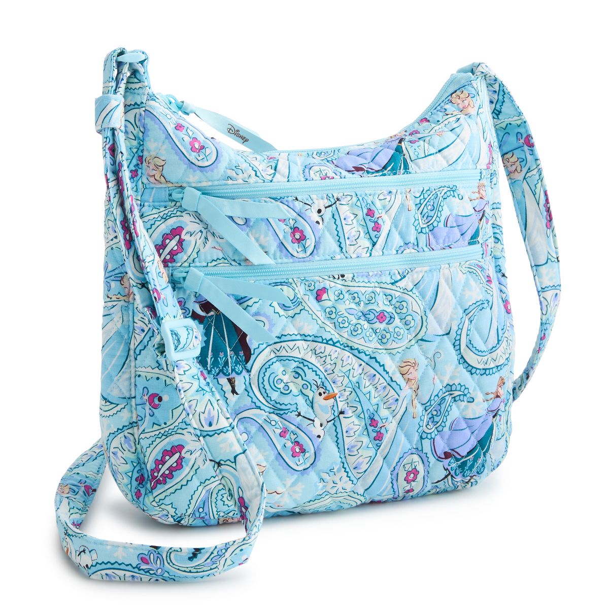 Vera Bradley Women's Outlet Disney Frozen Cotton Trio Zip Hipster