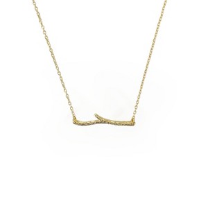 Sanctuary Project by sanctuaire Dainty Branch Necklace Gold - 1 of 2